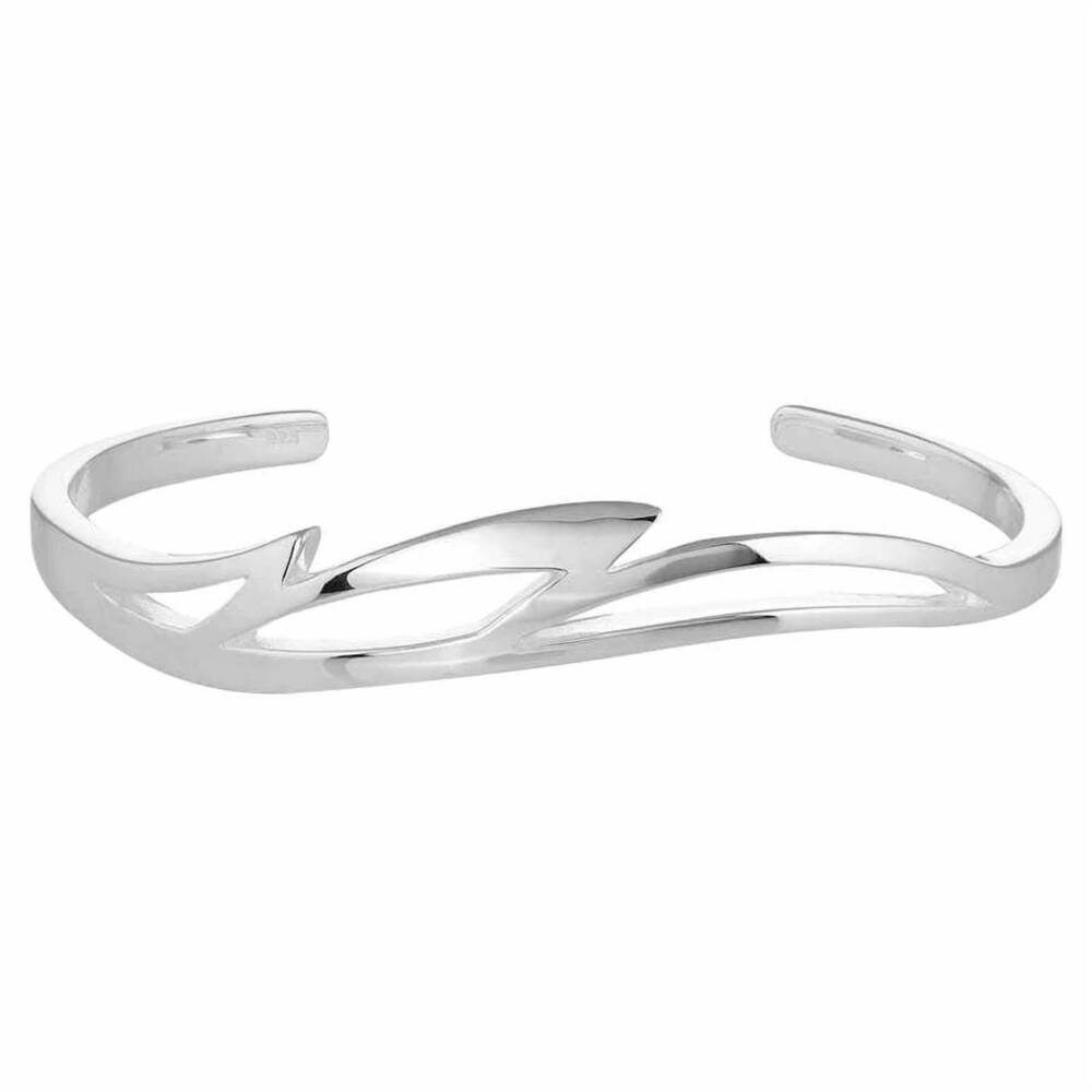 NEW MONTANA SILVERSMITHS women's sterling nature cuff bracelet in silver